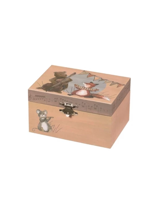 Coffret a bijoux musical musiciens