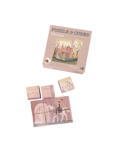 Puzzle cubes princesse
