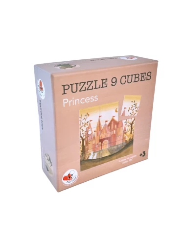 Puzzle cubes princesse