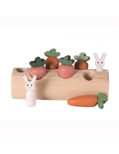 Buche lapins et légumes