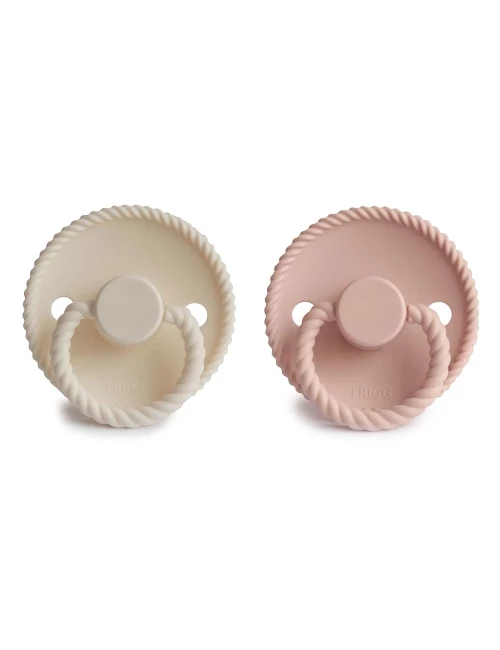 Rope silicone - 2-pack (couleur : blush/cream - taille : t1)
