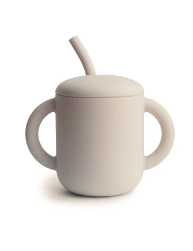 Training cup + straw (couleur : shifting sand)