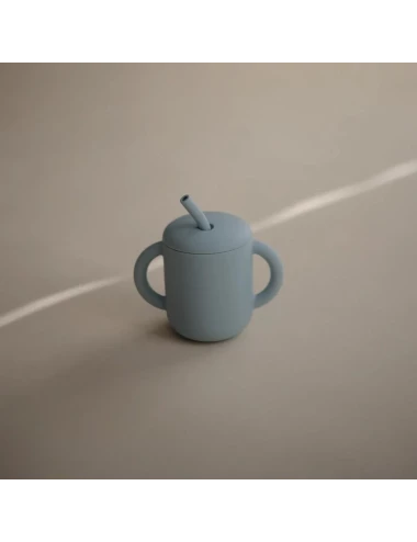 Training cup + straw (couleur : powder blue)