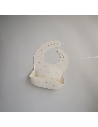 Silicone bib - print (couleur : crowns)