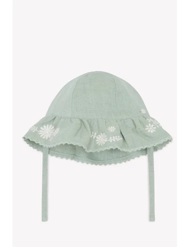 Bob - Broderie fleurie