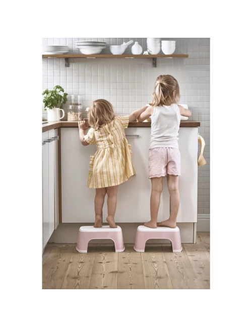 Marchepied Rose Pastel