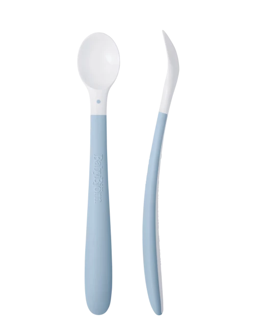 Cuillère Premier Âge - Bleu pastel