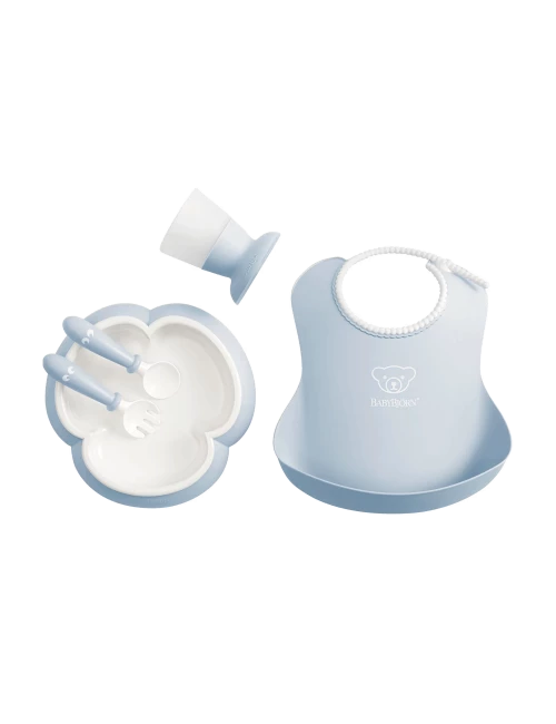 Coffret Repas - Bleu Pastel