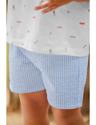 Short - Rayures