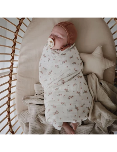 Swaddle (couleur : pink flowers)