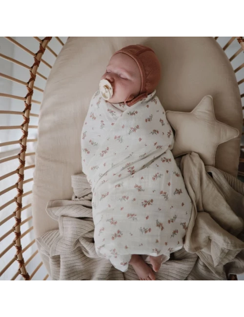 Swaddle (couleur : pink flowers)