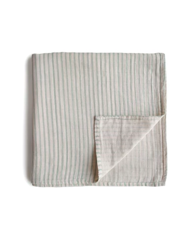 Swaddle (couleur : sage stripes)