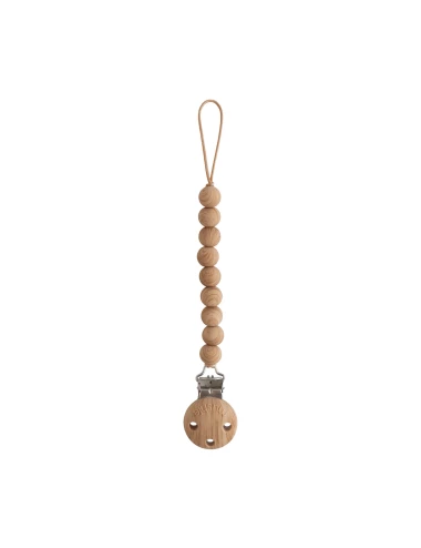 Attache tétine - Hera (couleur : faux wood)