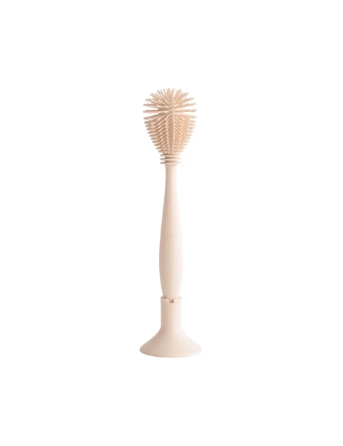 Silicone baby bottle brush (couleur : blush)