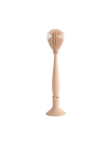 Silicone baby bottle brush (couleur : natural)