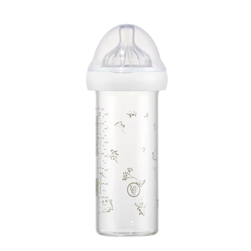 Biberon verre - Gypsophilia (240ml)