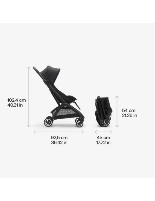 Poussette - Bugaboo Butterfly (Black midnight)
