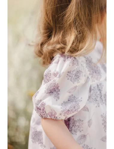 Robe - Imprimé lilas