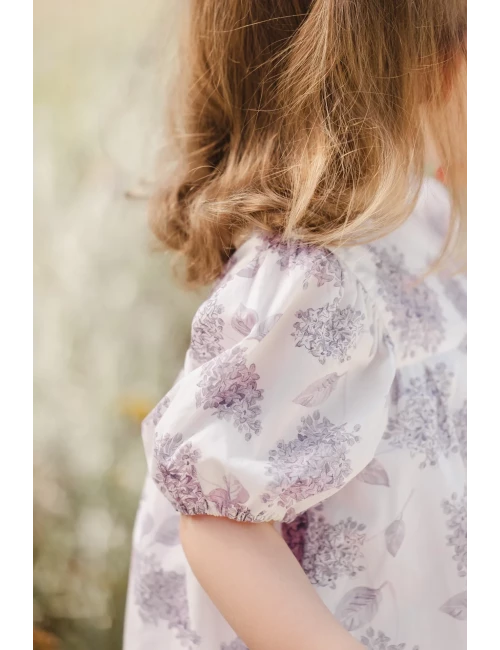 Robe - Imprimé lilas