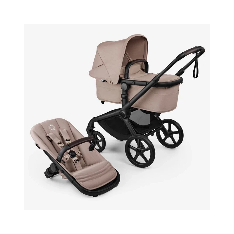 Poussette - Bugaboo Fox 5 Renew (Black/Taupe désert)