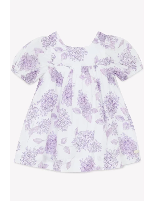Robe - Imprimé lilas