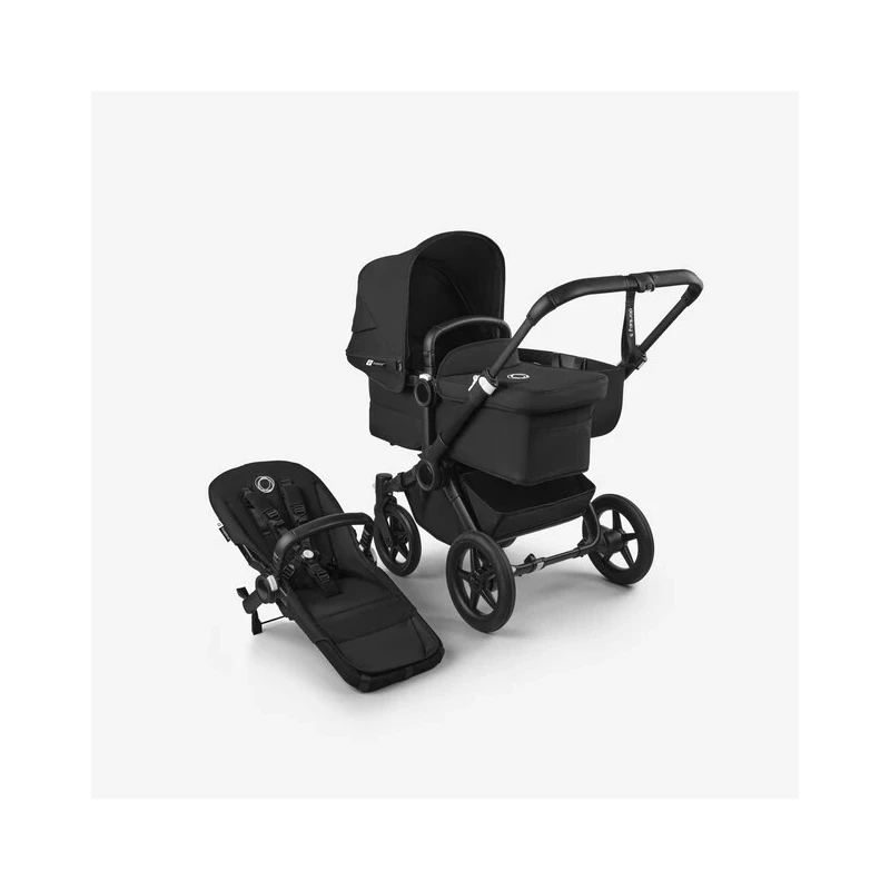 Poussette - Bugaboo Donkey 5 Mono (Black midnight)