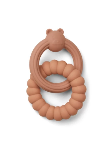 Herbert Mr. Bear Teether Mr bear rose mix