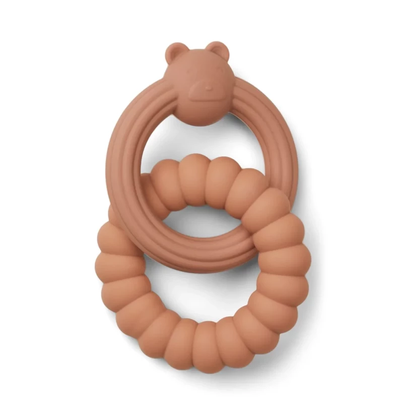 Herbert Mr. Bear Teether Mr bear rose mix