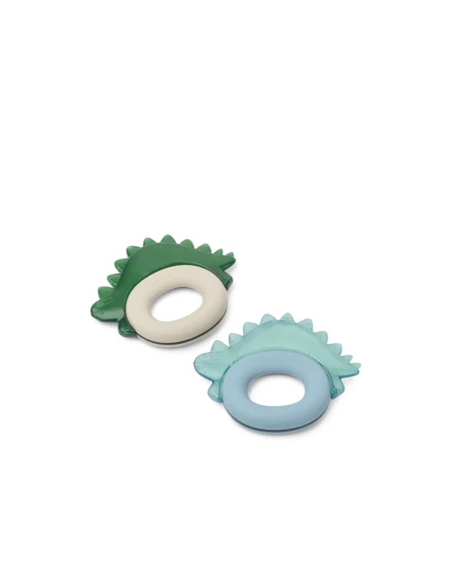 Rita Dino Cooling Teether 2-Pack Blue fog multi mix