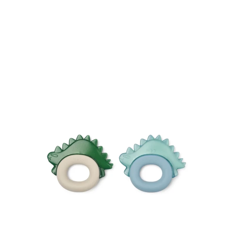 Rita Dino Cooling Teether 2-Pack Blue fog multi mix