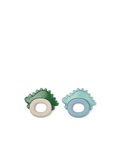 Rita Dino Cooling Teether 2-Pack Blue fog multi mix