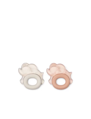 Rita Elephant Cooling Teether 2-Pack Pale tuscany / Sandy