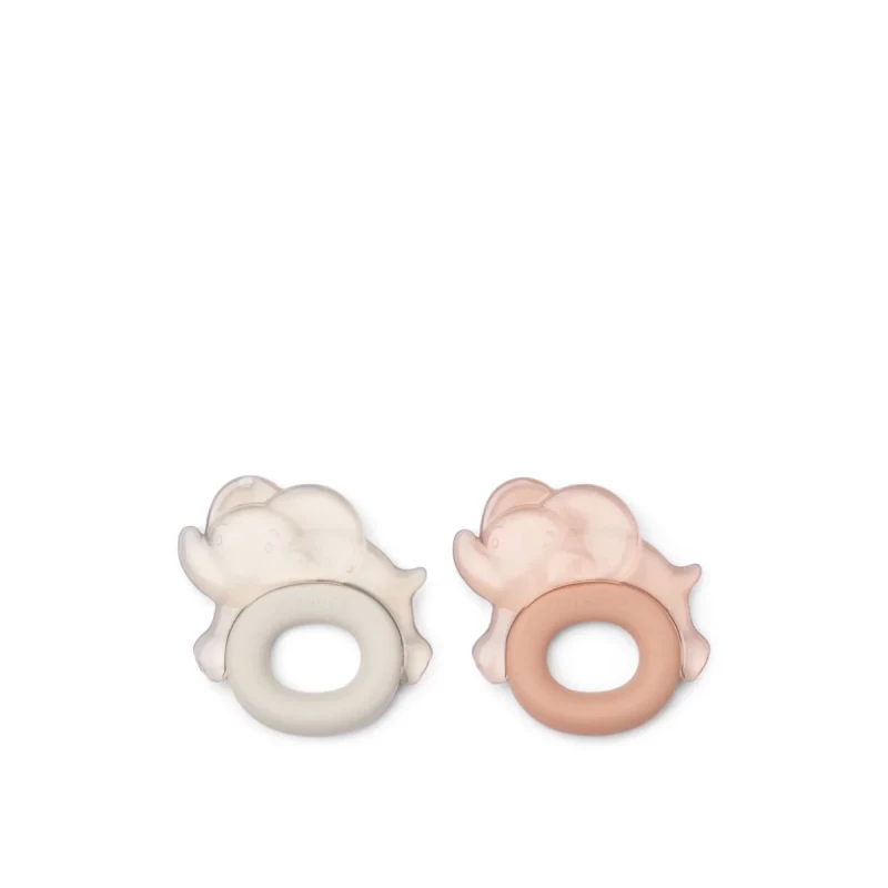 Rita Elephant Cooling Teether 2-Pack Pale tuscany / Sandy
