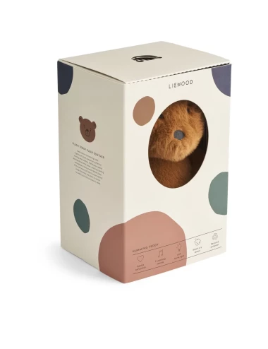 Peluche veilleuse - Hattie Bear Golden caramel