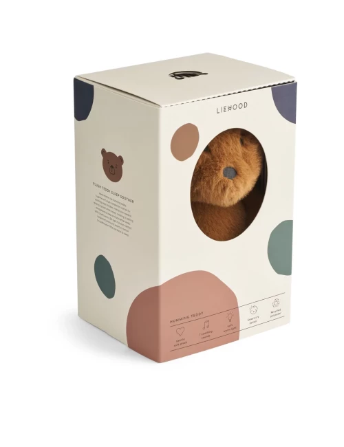 Hattie Bear Humming Teddy Golden caramel