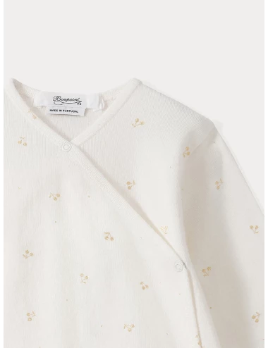 Pyjama - Imprimé cerise or