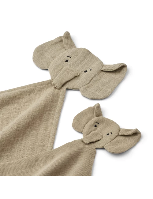 Alya Elephant Cuddle Cloth Set Mist