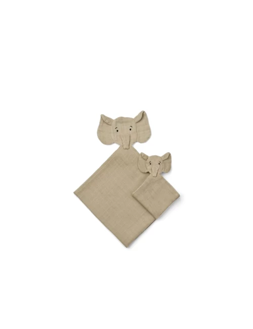 Alya Elephant Cuddle Cloth Set Mist