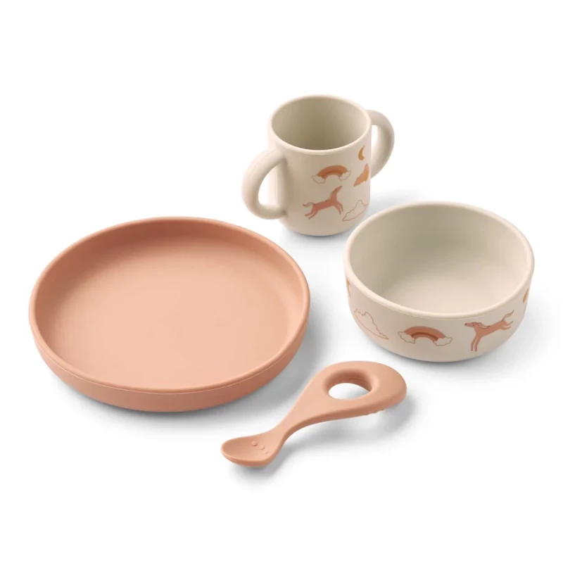 Vivi Printed Tableware Set Dream / Ecru