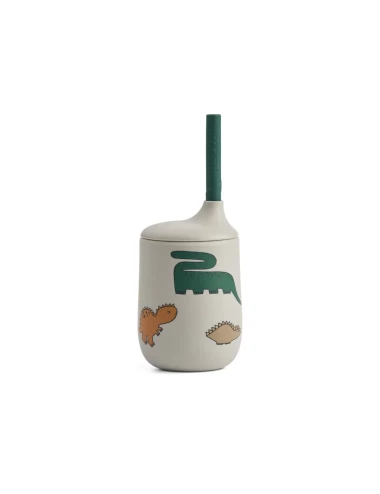Ellis Printed Sippy Cup 230ml Dinosaurs / Mist
