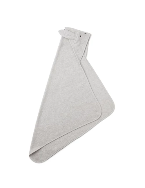 Albert hooded towel Rabbit dumbo grey