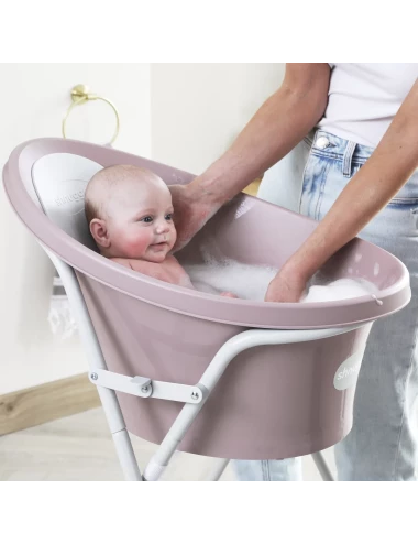 Support de bain pour bébé Shnuggle Design pliable