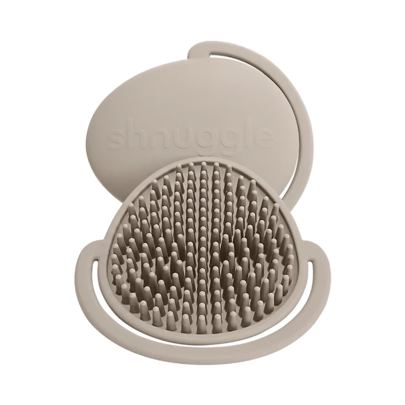 Brosse pour croûtes de lait pour bébé Taupe