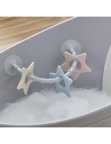 Jouet sensoriel étoile Stick 'n' Play & anneau de dentition