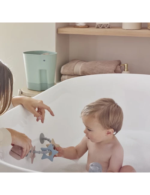 Jouet sensoriel étoile Stick 'n' Play & anneau de dentition