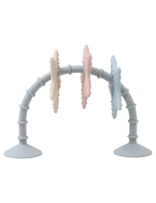 Jouet sensoriel étoile Stick 'n' Play & anneau de dentition