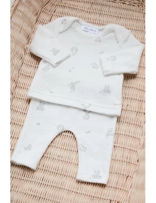 Pyjama 2 pièces - Illustration animaux