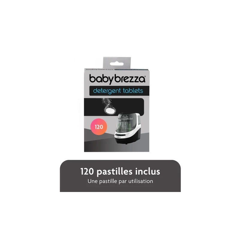 Tablettes détergentes pour Bottle Washer Pro (4 sachets de 30 unités)