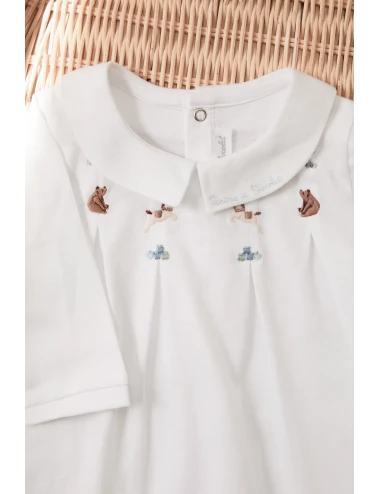 Pyjama - Broderie animaux
