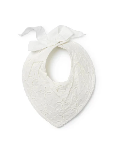Bavoir de dentition - Embroidery Anglaise